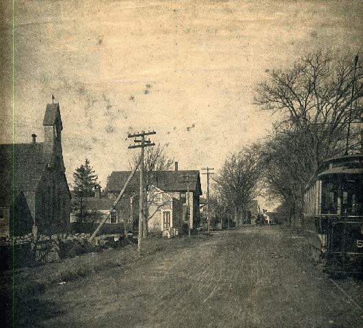 Historic Elm Street in Padanaram village
